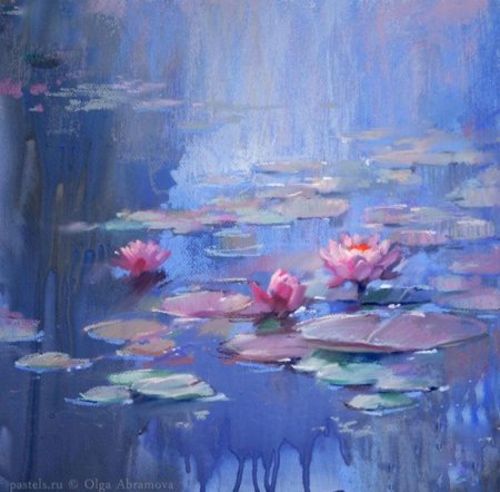 Кувшинки живопись