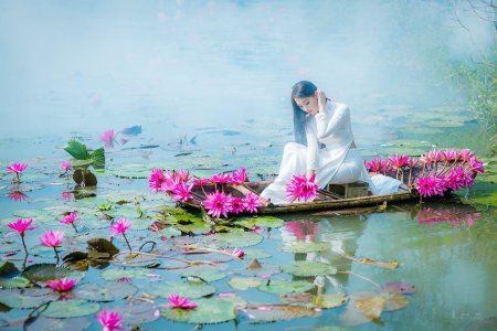 Озеро лотосов вьетнам