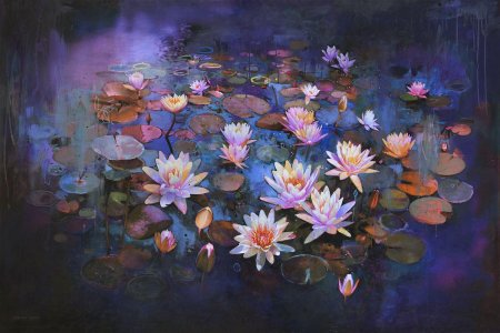 Кувшинки живопись