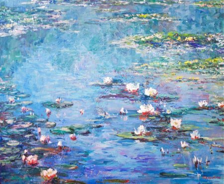 Клод моне кувшинки картина