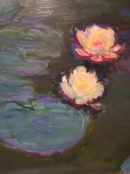 Клод моне кувшинки картина