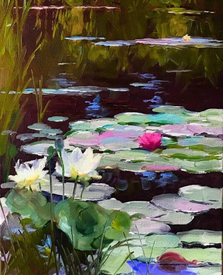 Левитан кувшинки ненюфары