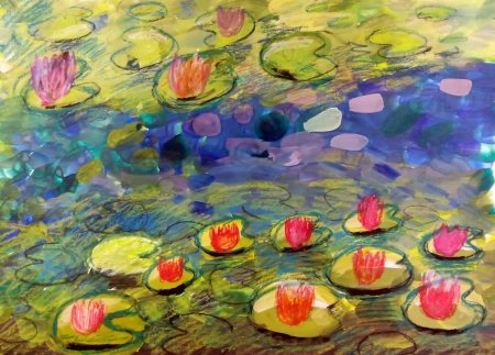 Кувшинки клода моне