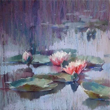 Кувшинки живопись