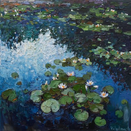 Кувшинки клода моне