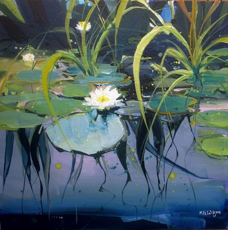 Water lily pond картина