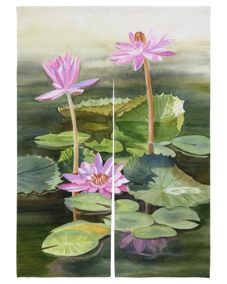 Лотос живопись