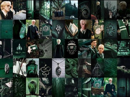 Драко малфой эстетика слизерин