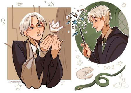 Гарри поттер драко