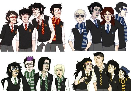 Гарри поттер персонажи арты