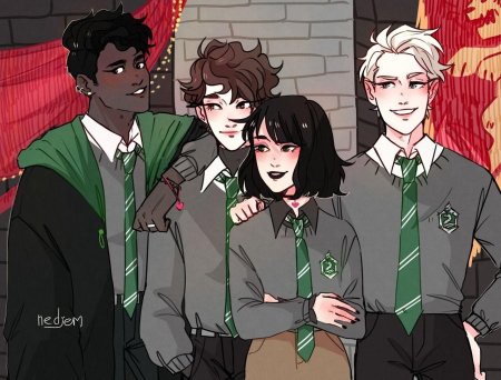 Гарри поттер и драко малфой