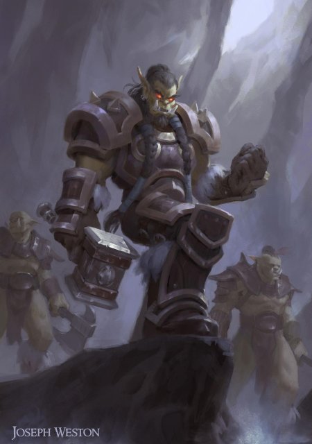 Тралл варкрафт арт