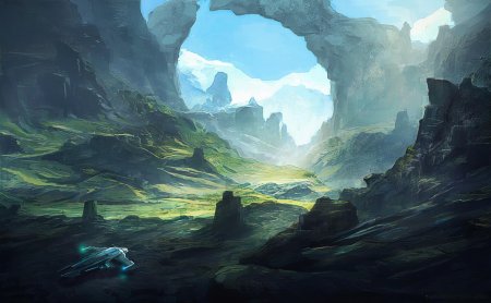 Фантастические пейзажи других планет