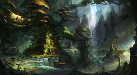 Фэнтези лес