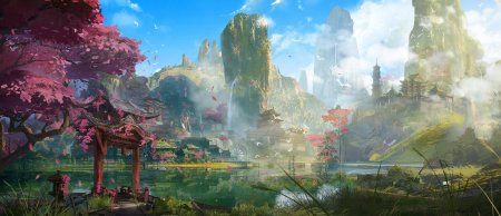 Пейзажи в стиле фэнтези