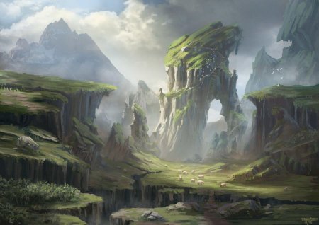 Фэнтези ландшафт