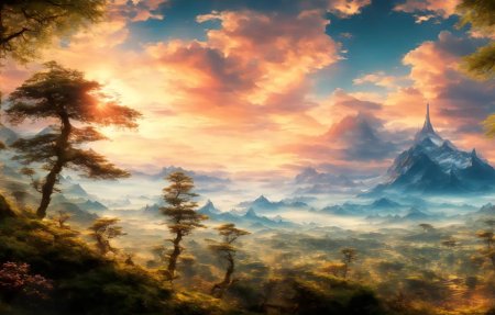 Фэнтезийный пейзаж