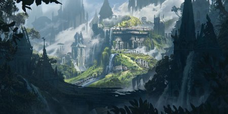 Город из фэнтези