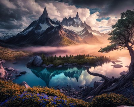 Фантастические пейзажи