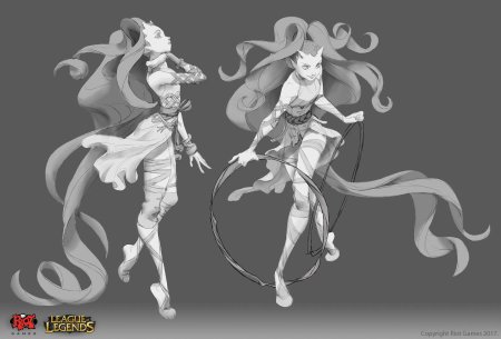 Зои лига легенд референс