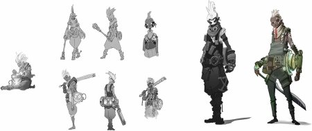 Концепты персонажей лига легенд