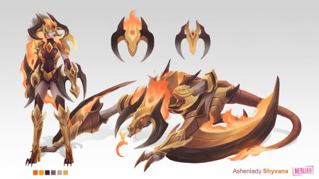 Лига легенд шивана дракон