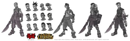 League of legends экко концепт арт