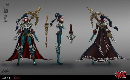 Лига легенд концепт арт