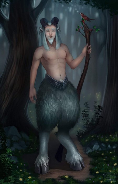 Сатир хвостатый