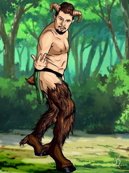 Фавн получеловек полукозёл