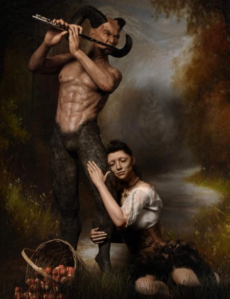 Получеловек полукозел