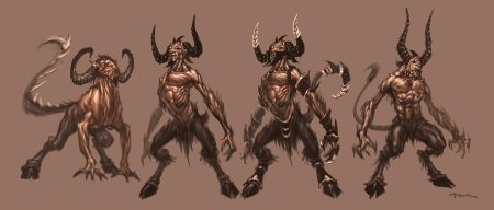 Сатир титан квест