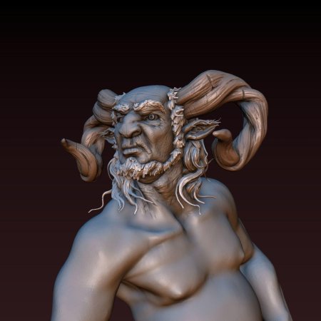 Фавн скульптура