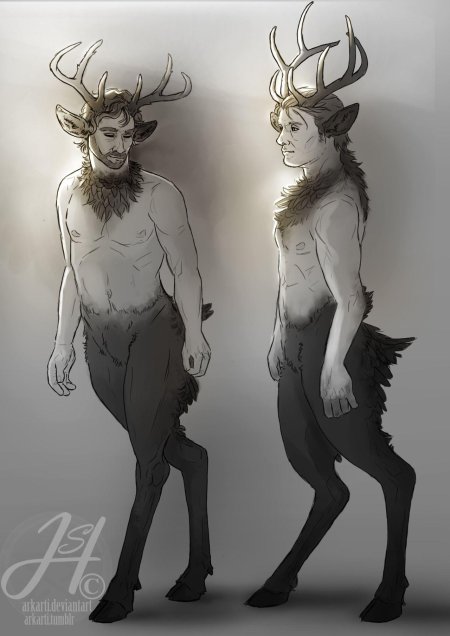 Человек олень