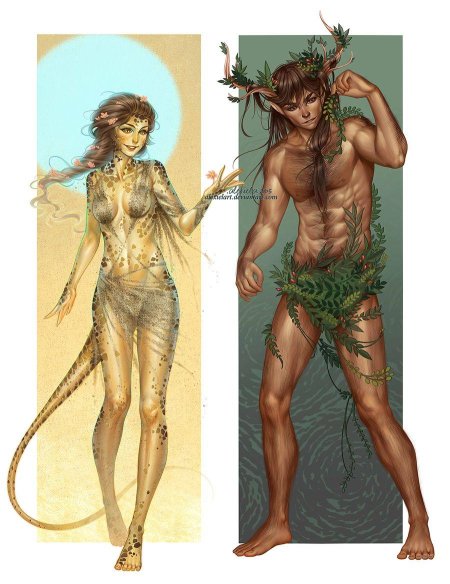 Сатир женщина