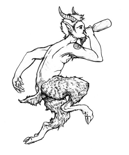 Пан получеловек полукозел