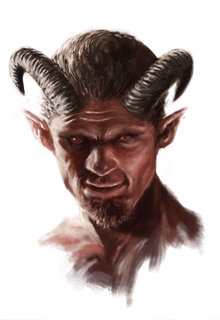 Голова демона