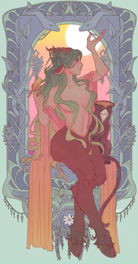 Альфонс муха стиль арнуво