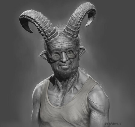 Люди с рогами