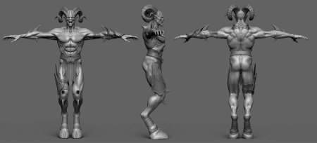 Ноги фавна референс