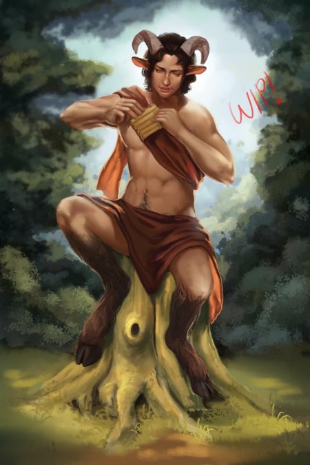 Фавн и сатир