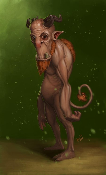 Фавн и сатир