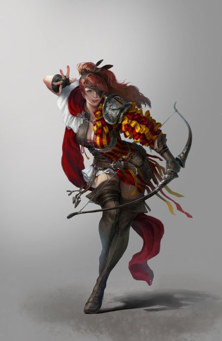 Женщина воин фэнтези