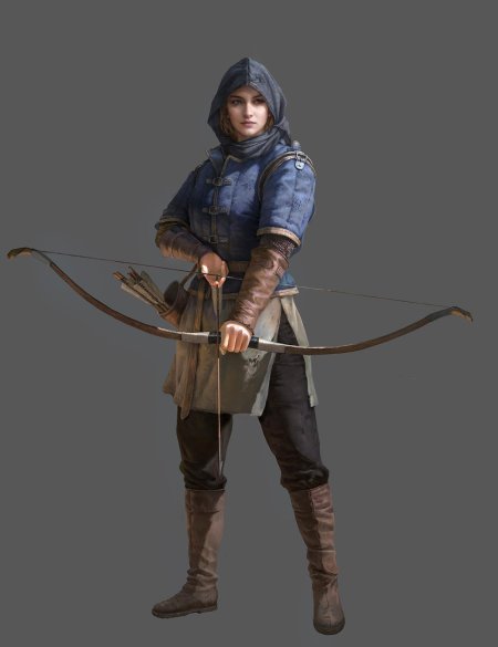 Средневековый лучник