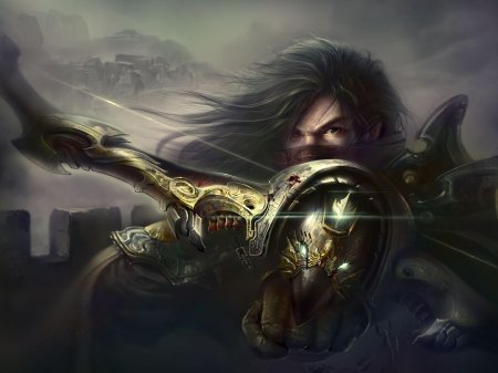 Воин фэнтези