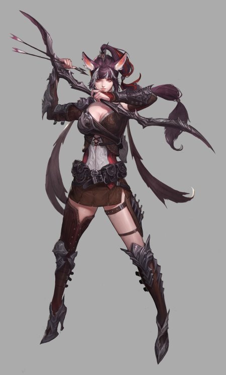 Воительница аниме