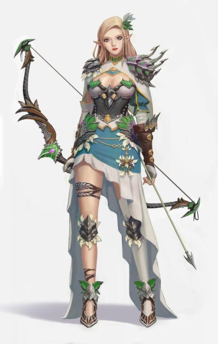 Фэнтези эльфийка