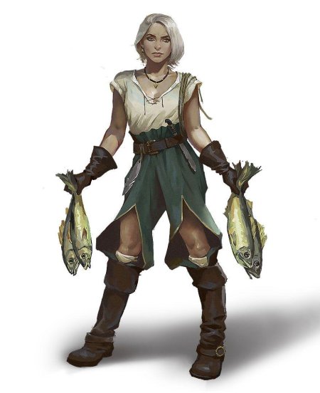 Воительница фэнтези