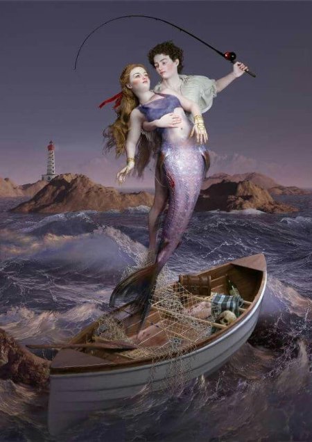 Рыбак поймал русалку