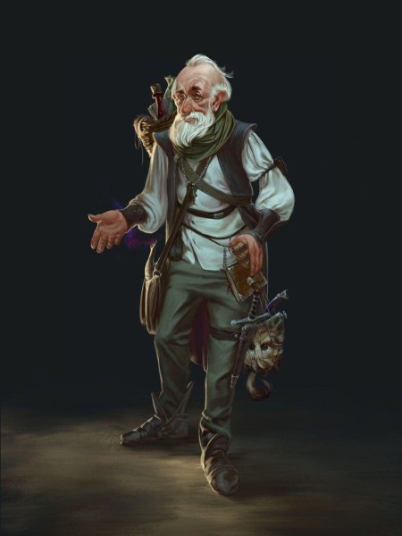 Гном торговец днд